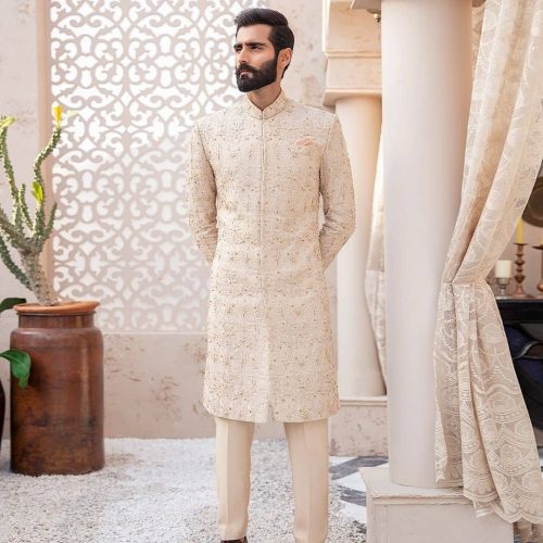 Latest Designer Sherwani for Men's, Boys & Groom - Mehdi Hasan Tailor