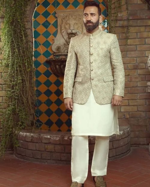 Royal Wedding Coat Sherwani - Mehdi Hasan Tailor Aligarh